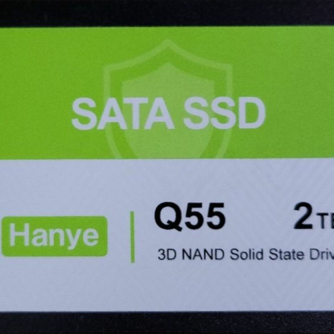 Hanye 2TB 内蔵型SSD 2.5インチ 7mm SATAIII 6Gb/ スマホ/家電/カメラのPC/タブレット(PCパーツ)の商品写真