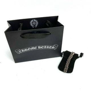 クロムハーツ(Chrome Hearts)の★CHROME HEARTS クロムハーツ 925・K14 PAPER CHAIN 7inch ブレスレット シルバー 重さ：13.18g 全長：19.6cm(ブレスレット)