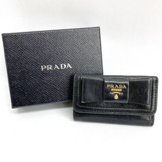 プラダ(PRADA)の★PRADA プラダ  6連キーケース ブラック 1PG222(キーケース)