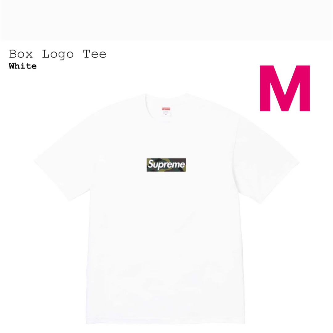 Supreme - Supreme box logo tee white Mの通販 by MMM's shop