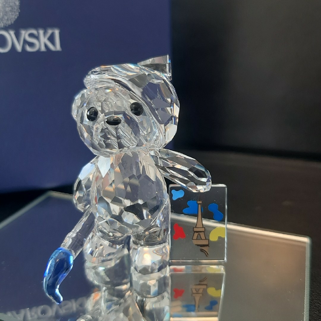 SWAROVSKI(スワロフスキー)の廃盤品　SWAROVSKI　クリスベア インテリア/住まい/日用品のインテリア小物(置物)の商品写真