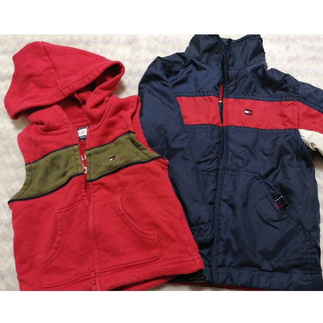 TOMMY HILFIGER(トミーヒルフィガー)のTOMMY　アウター・ベストセット キッズ/ベビー/マタニティのキッズ服男の子用(90cm~)(ジャケット/上着)の商品写真