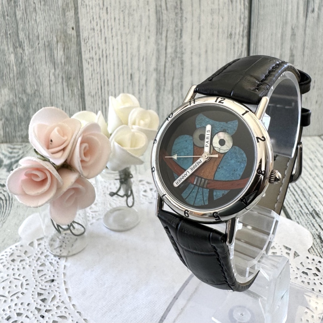 腕時計(アナログ)美品　ピエールラニエ　腕時計