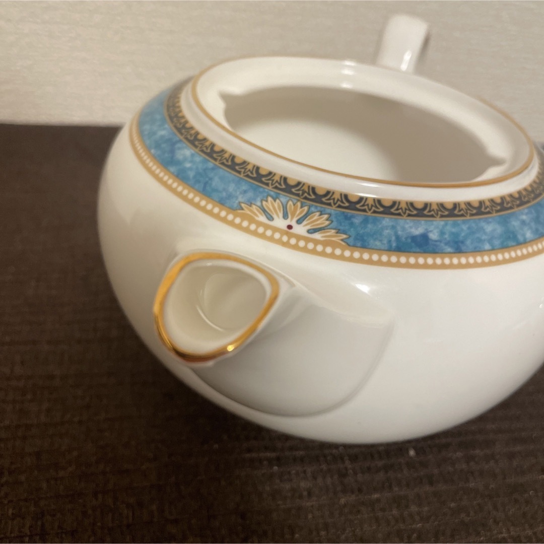 WEDGWOOD - ウェッジウッド カーゾン ティーポット シュガー WEDGWOOD - ウェッジウッド カーゾン ティーポット シュガー