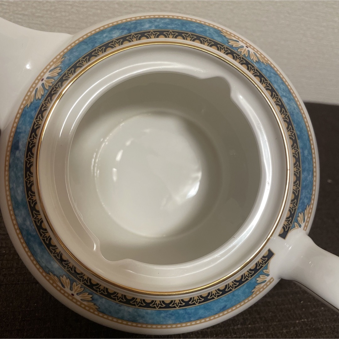 WEDGWOOD - ウェッジウッド カーゾン ティーポット シュガー WEDGWOOD - ウェッジウッド カーゾン ティーポット シュガー