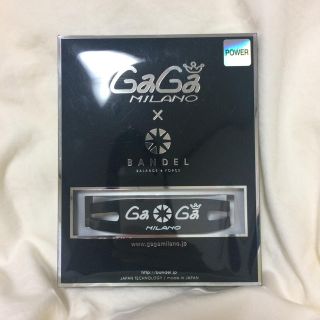 ガガミラノ(GaGa MILANO)のBANDEL GaGaMILANo black(ブレスレット/バングル)