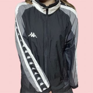 Kappa - O KAPPA カッパ 2WAY ロゴ シャカシャカ フード付き ジャケット