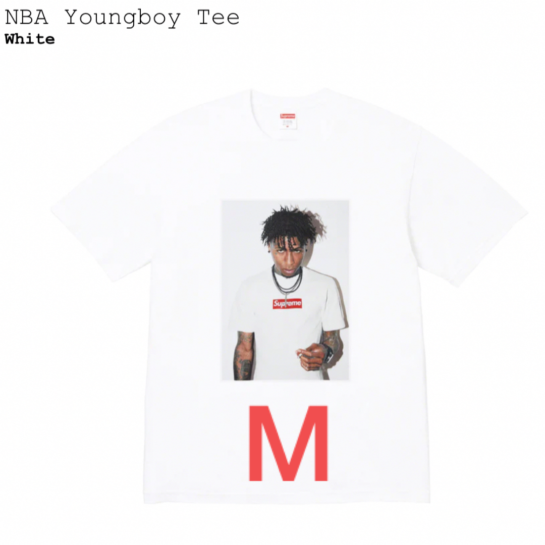 Supreme - Supreme NBA Youngboy Teeの通販 by 評価0はほとんどFAKE