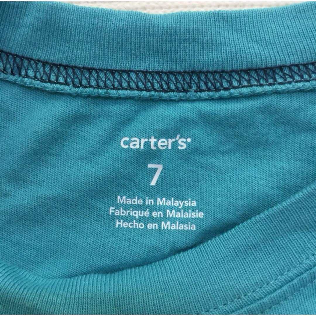 carter's(カーターズ)の● Carter’s 重ね着風 ロングTシャツ 7 ● キツネ トナカイ 船 キッズ/ベビー/マタニティのキッズ服男の子用(90cm~)(Tシャツ/カットソー)の商品写真