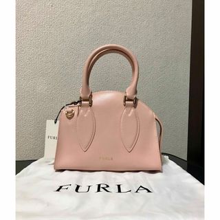 フルラ(Furla)の希少 FURLA フルラ ミニ トップハンドル ショルダーバッグ 2way(ショルダーバッグ)