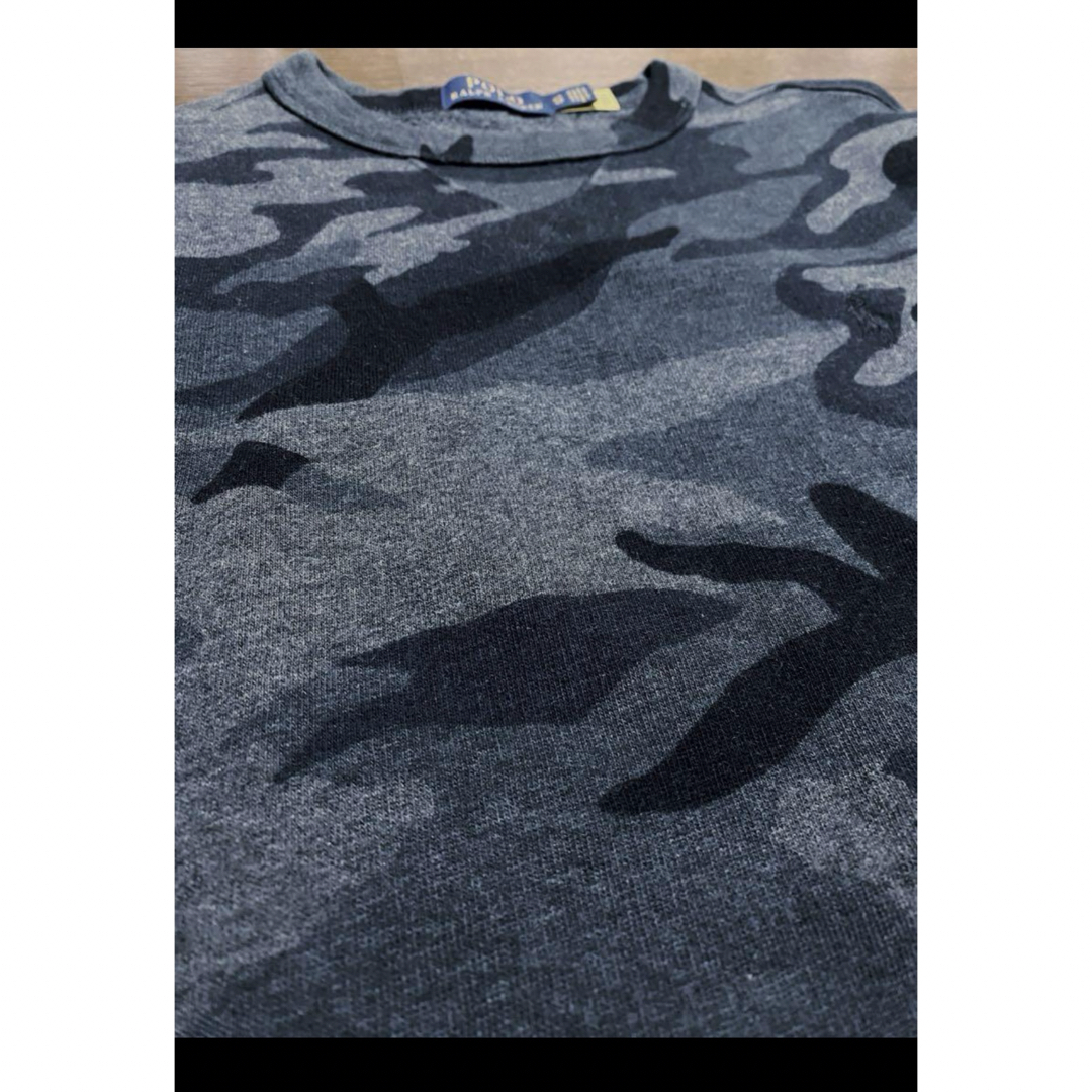 POLO RALPH LAUREN(ポロラルフローレン)のラルフローレン カモフラ Vガゼット付き ニット セーター スウェット 1700 メンズのトップス(ニット/セーター)の商品写真