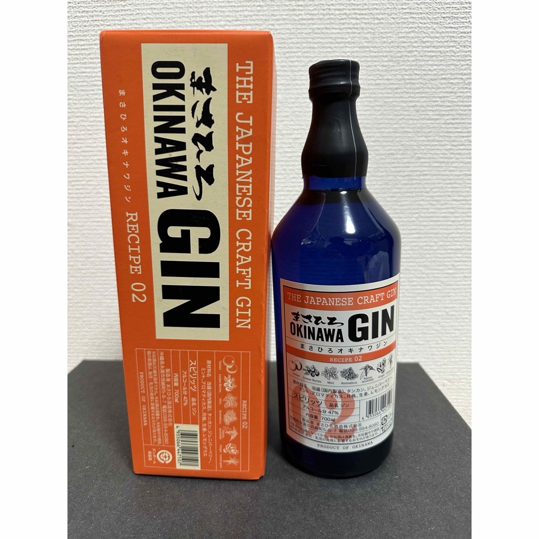 まさひろオキナワジンレシピ 02 食品/飲料/酒の酒(蒸留酒/スピリッツ)の商品写真