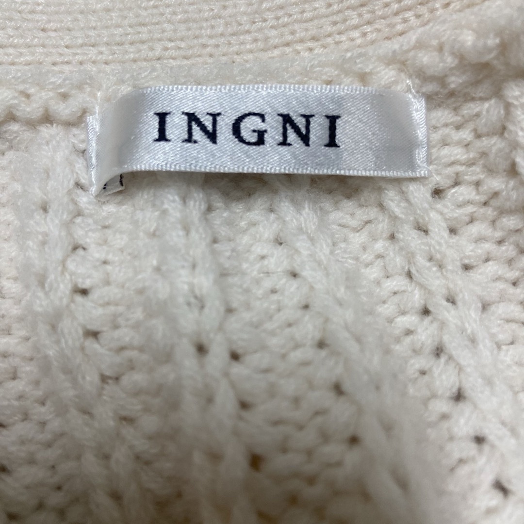 INGNI(イング)のINGNI ニットカーディガン レディースのトップス(カーディガン)の商品写真