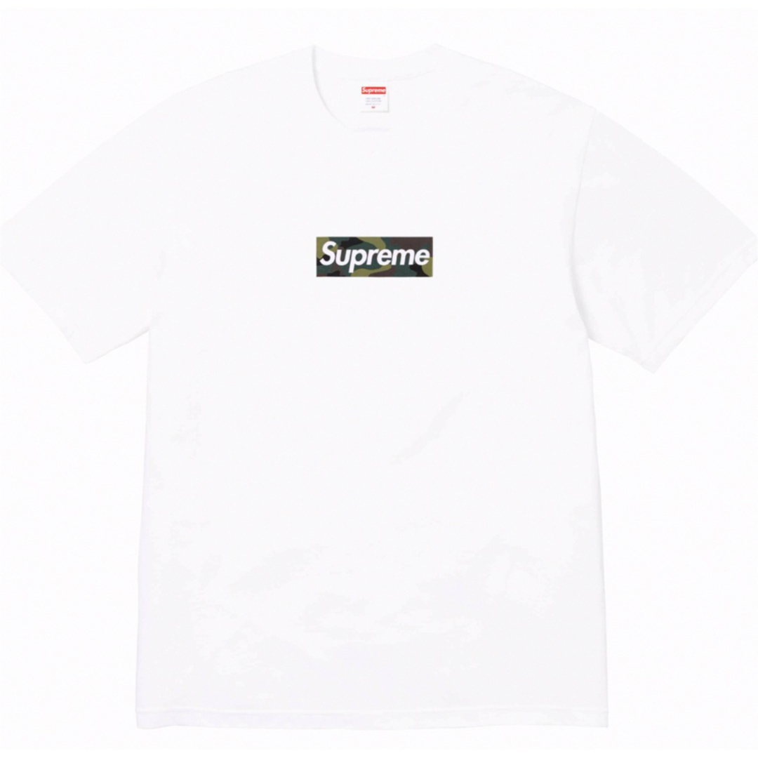 Supreme Box Logo Tee White LargeCorduroy