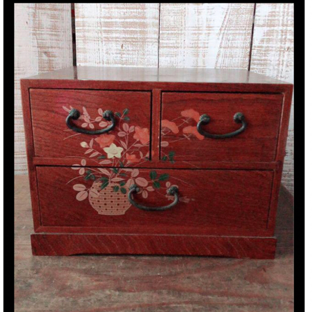 昭和レトロ 木製 金具取っ手付き 小引き出しの通販 by まりん's 昭和レトロ 木製 金具取っ手付き 小引き出しの通販 by まりん's
