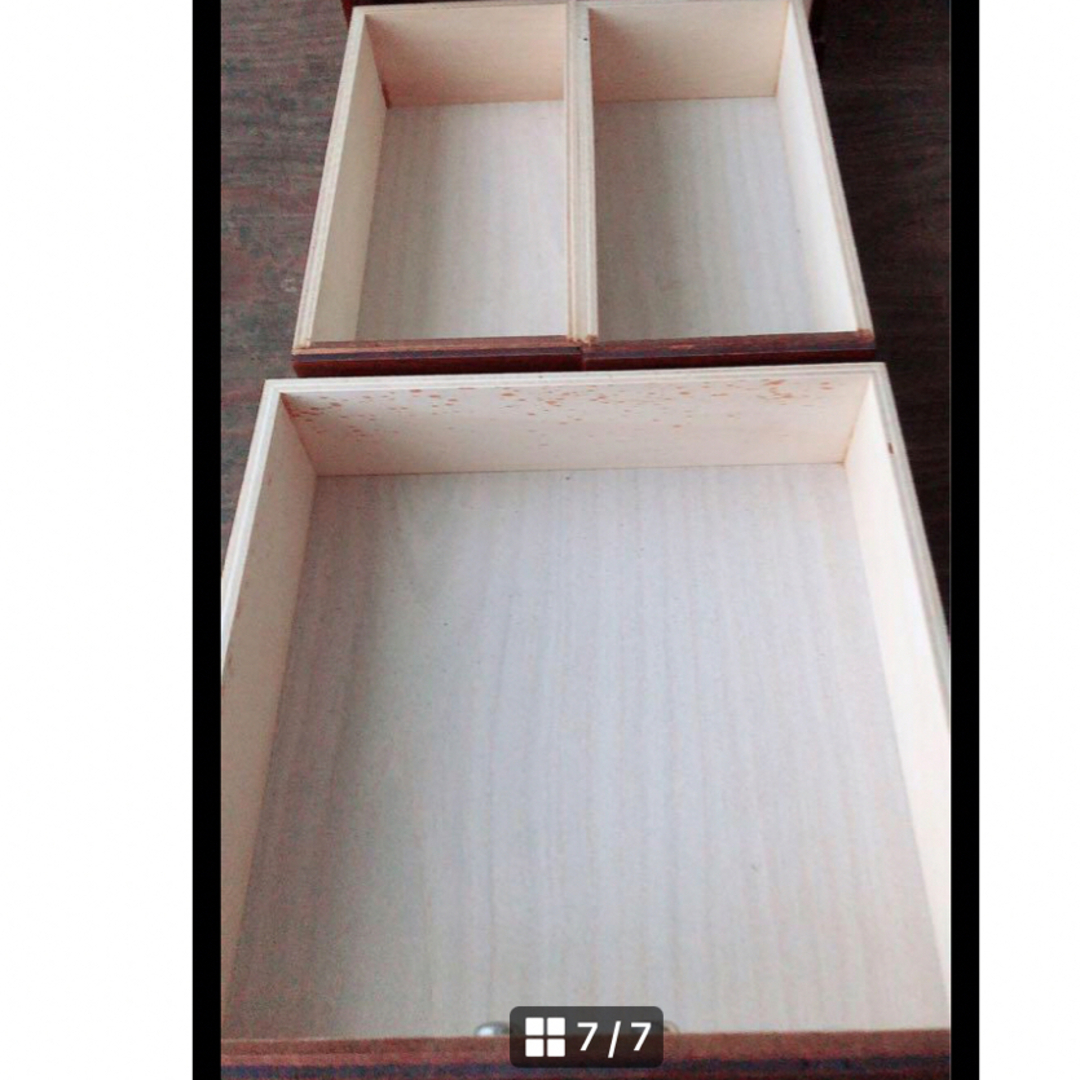 昭和レトロ 木製 金具取っ手付き 小引き出しの通販 by まりん's 昭和レトロ 木製 金具取っ手付き 小引き出しの通販 by まりん's