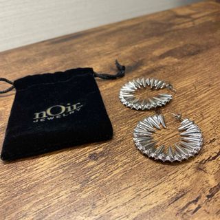 ビームス(BEAMS)の【NYジュエリーブランド】nOir jewelry ミニパンクフープイヤリング(ピアス)