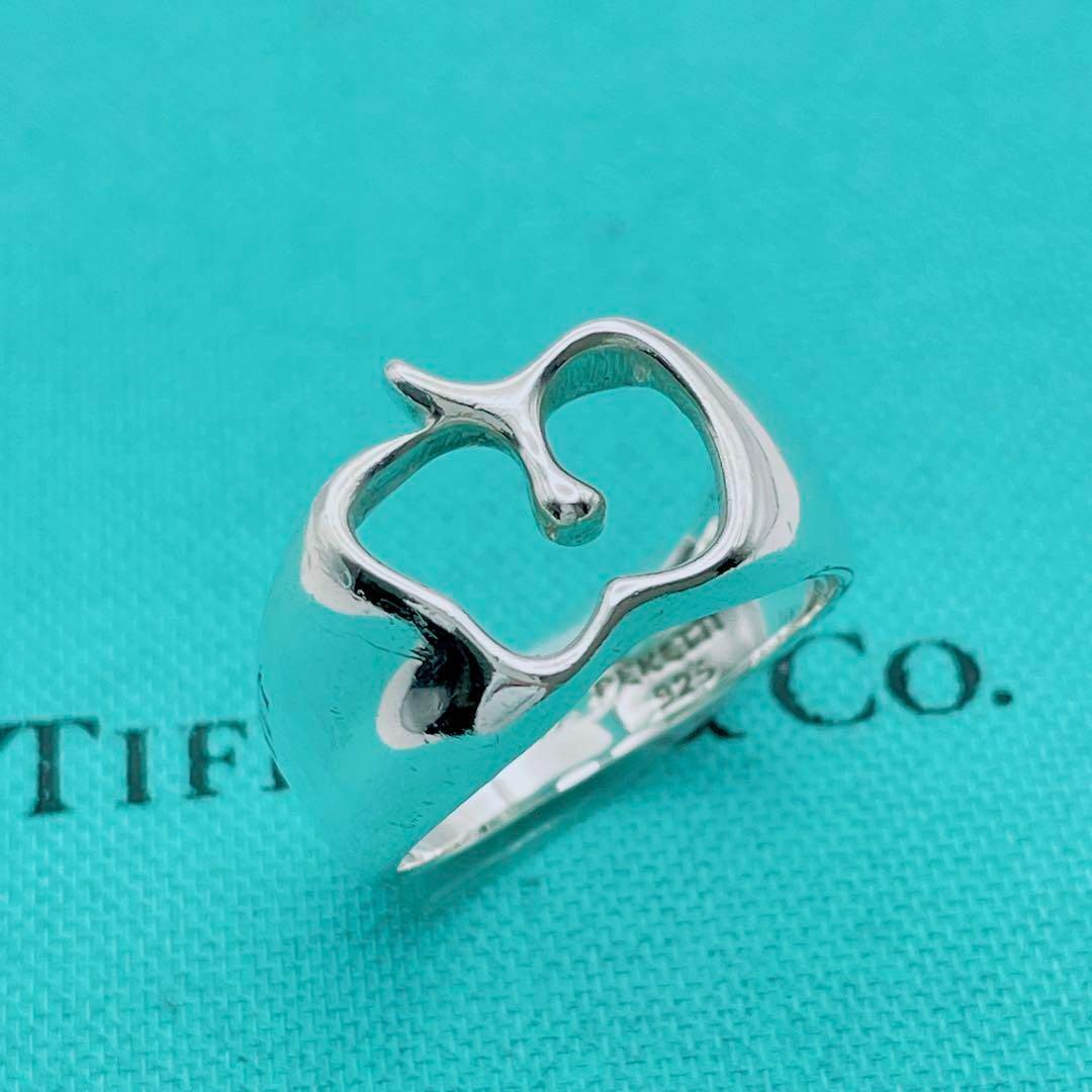 Tiffany & Co.(ティファニー)の【美品】Tiffany & Co. 希少　リング　アップル　約9号　シルバー レディースのアクセサリー(リング(指輪))の商品写真