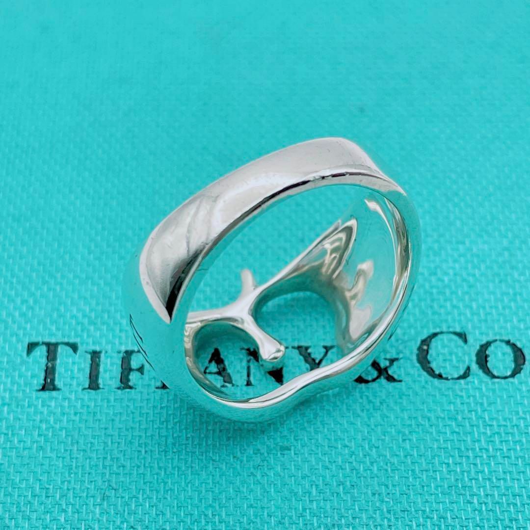 Tiffany & Co.(ティファニー)の【美品】Tiffany & Co. 希少　リング　アップル　約9号　シルバー レディースのアクセサリー(リング(指輪))の商品写真