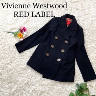 ヴィヴィアンウエストウッド(Vivienne Westwood)のめい様専用【大きめ】ヴィヴィアンウエストウッド ダブル ジャケット ピーコート(ピーコート)