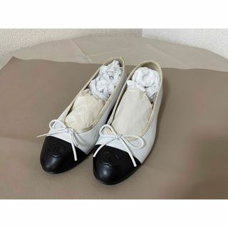 シャネル バレエシューズ(レディース)(ホワイト/白色系)の通販 59点 シャネル バレエシューズ(レディース)(ホワイト/白色系)の通販 59点