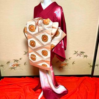 竜宮 六 雛鈴花魁俎板帯『掛松菱唐花菱宝相華紋 竜宮 六 雛鈴花魁俎板帯『掛松菱唐花菱宝相華紋