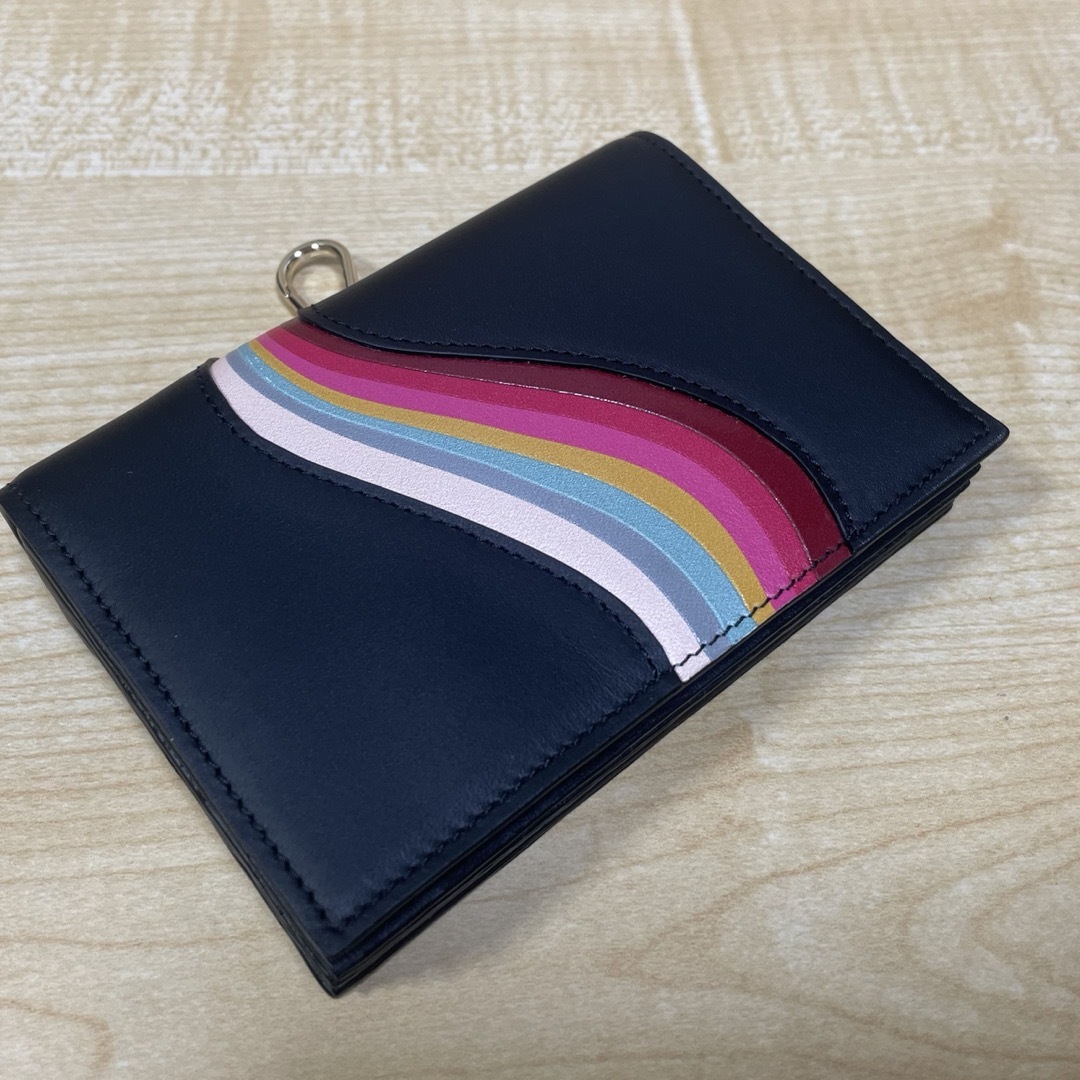 Paul Smith(ポールスミス)の新品 ポールスミス PAULSMITH 財布 ウォレット 牛革 センタースワル レディースのファッション小物(財布)の商品写真