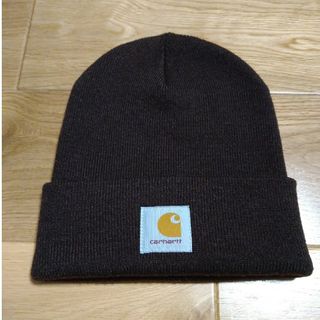 カーハート(carhartt)のカーハート ビーニー Carhartt Beanie ブラウン(ニット帽/ビーニー)