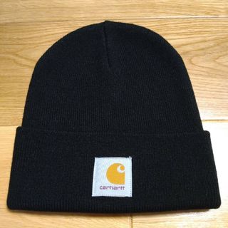 カーハート(carhartt)のカーハート ビーニー Carhartt Beanie ブラック(ニット帽/ビーニー)