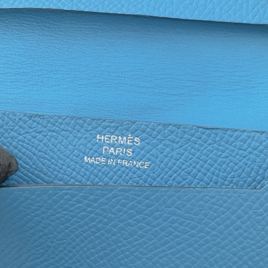 Hermes(エルメス)のHERMES エルメス　べアン　カードケース　名刺入れ　二つ折りミニ財布　美品 レディースのファッション小物(名刺入れ/定期入れ)の商品写真