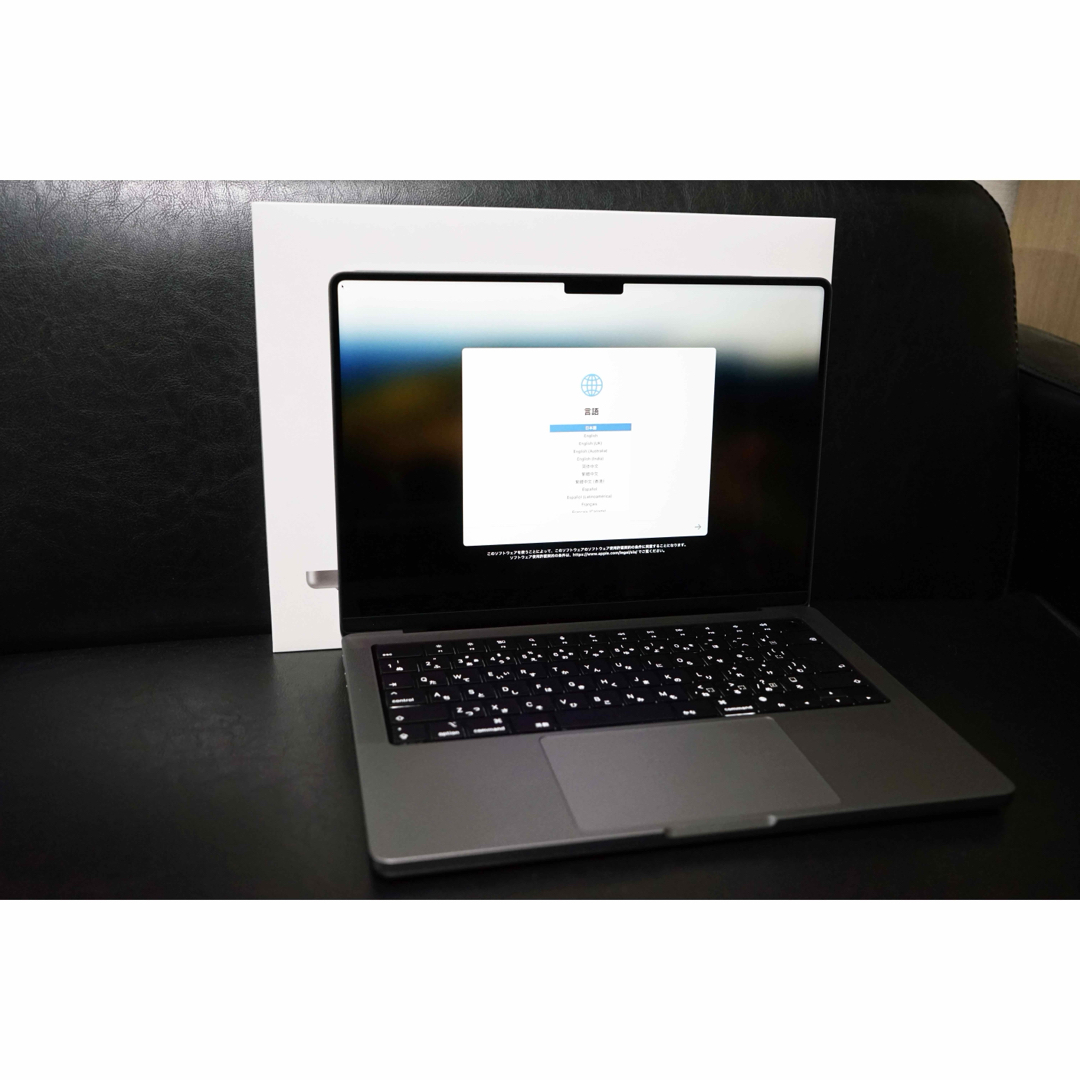 Mac (Apple)(マック)のMacBook Pro 14インチ 2022 M2Pro 16GB/512GB スマホ/家電/カメラのPC/タブレット(ノートPC)の商品写真