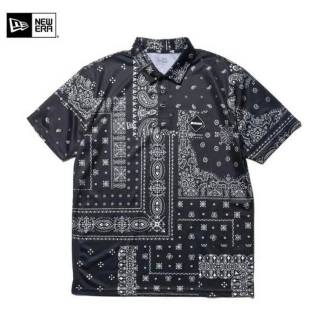 F.C.R.B.(エフシーアールビー)のF.C.R.B NEW ERA   BANDANA POLO SHIRT メンズのトップス(ポロシャツ)の商品写真