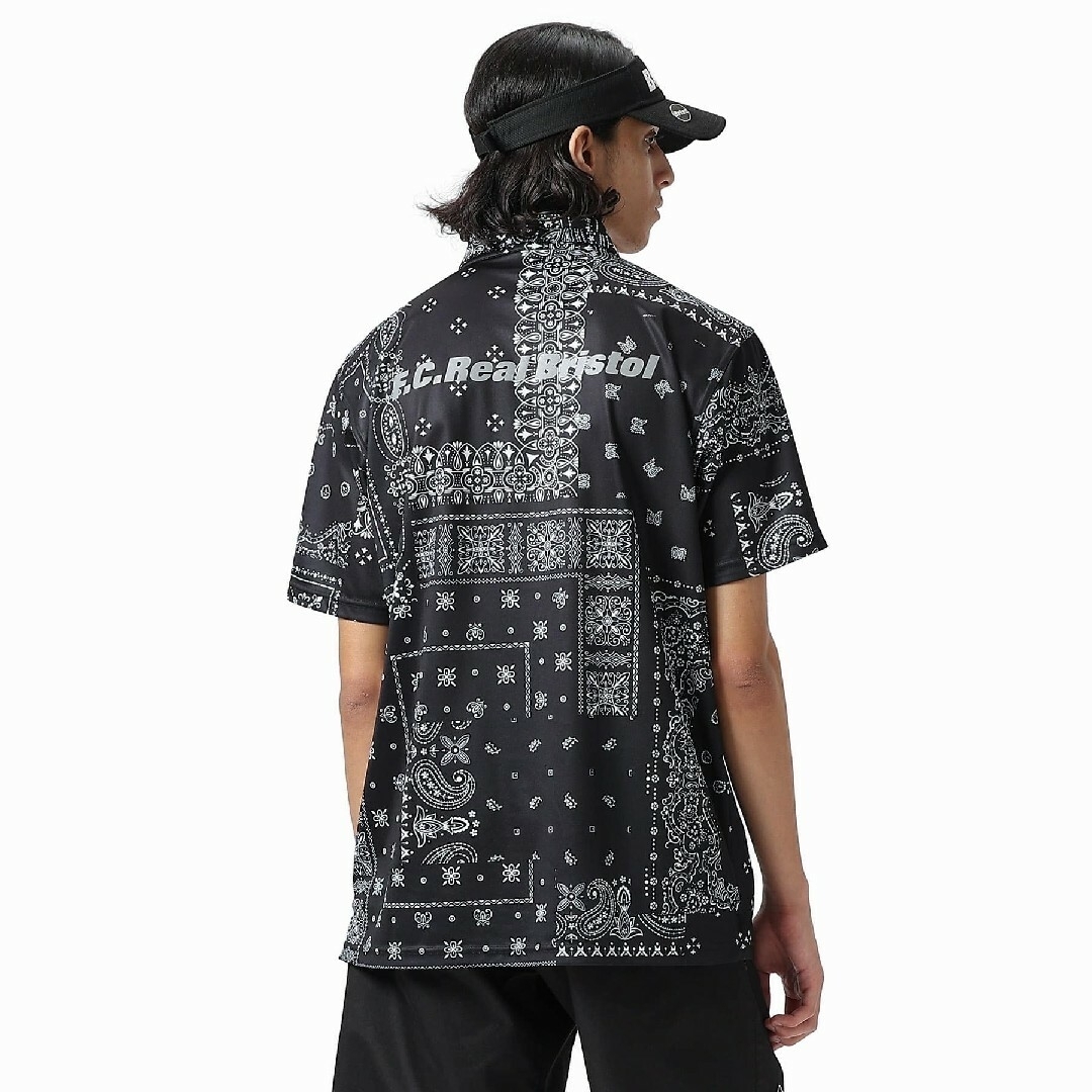 F.C.R.B.(エフシーアールビー)のF.C.R.B NEW ERA   BANDANA POLO SHIRT メンズのトップス(ポロシャツ)の商品写真