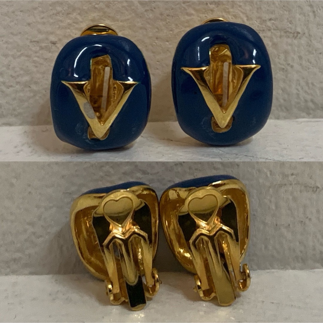 VALENTINO VINTAGE ヴァレンティノヴィンテージ Vロゴイヤリングアクセサリー