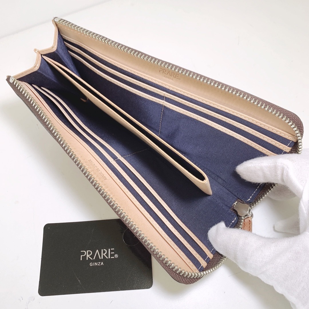 PRAIRIE(プレリー)のＯ　美品 PRAIRIE L型ファスナーレザーロングウォレット レディースのファッション小物(財布)の商品写真