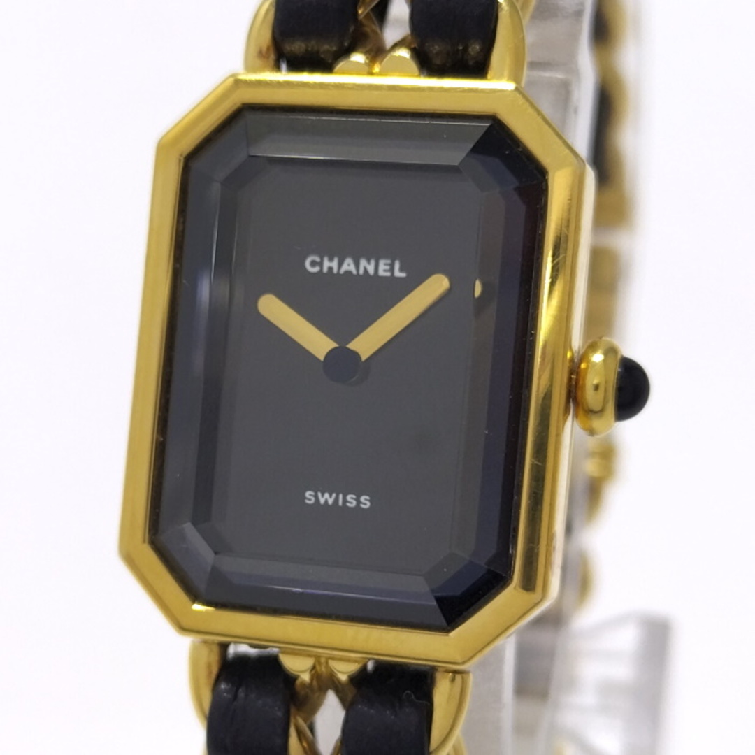 当店6ヶ月保証サイズCHANEL プルミエール Mサイズ レディース 腕時計 クオーツ SS GP
