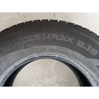 ダンロップ(DUNLOP)の265/70R17 スタッドレスタイヤ　4本　プラド(タイヤ)