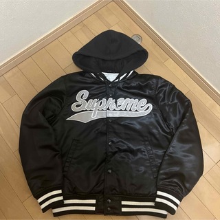 シュプリーム(Supreme)のSupreme Hooded STAIN Varsity Jacket 14SS(スタジャン)