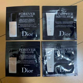 クリスチャンディオール(Christian Dior)の【試供品】ディオールスキン　フォーエヴァー　4点(サンプル/トライアルキット)