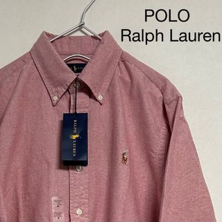 ラルフローレン(Ralph Lauren)の新品 90s POLO Ralph Lauren 長袖BDシャツ ピンク(シャツ)