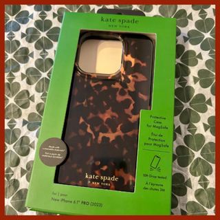 ケイトスペードニューヨーク(kate spade new york)の【kate spade】 iPhone15Proケース タートイズ(iPhoneケース)