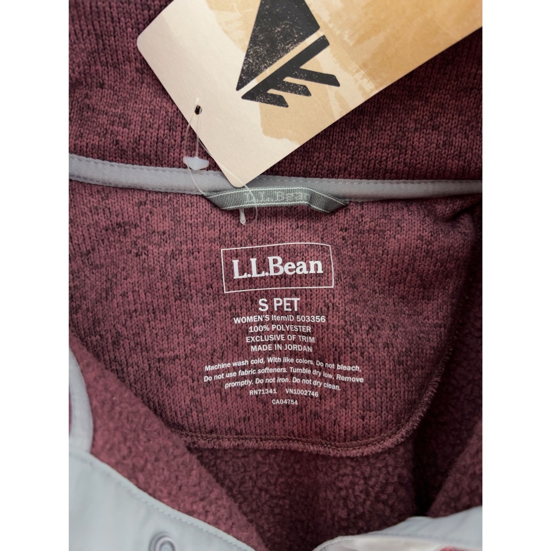 【新品未使用】L.L.Bean    ジップアップトレーナー　フリース