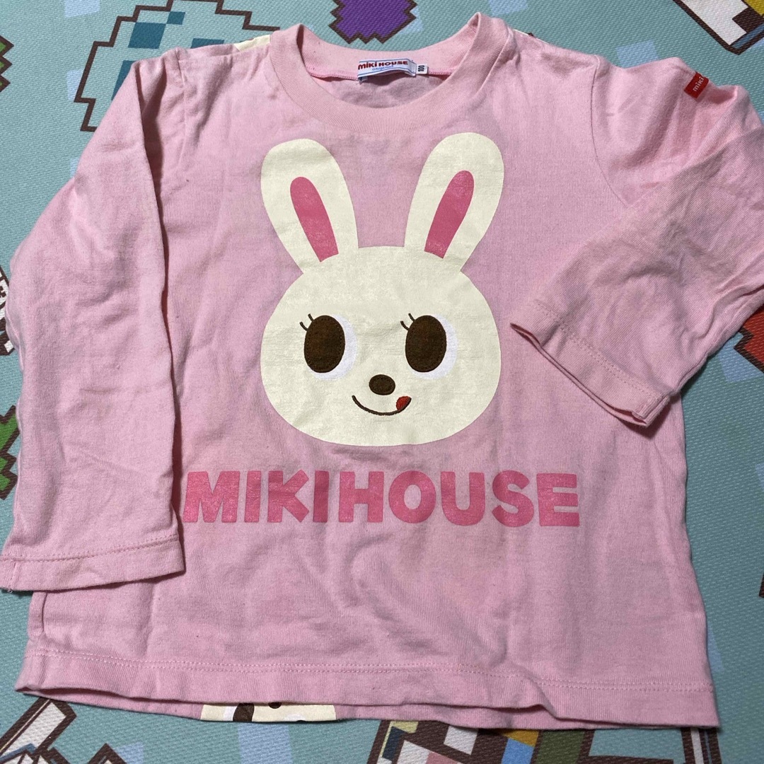 mikihouse(ミキハウス)のミキハウス　長袖Tシャツ100 キッズ/ベビー/マタニティのキッズ服女の子用(90cm~)(Tシャツ/カットソー)の商品写真