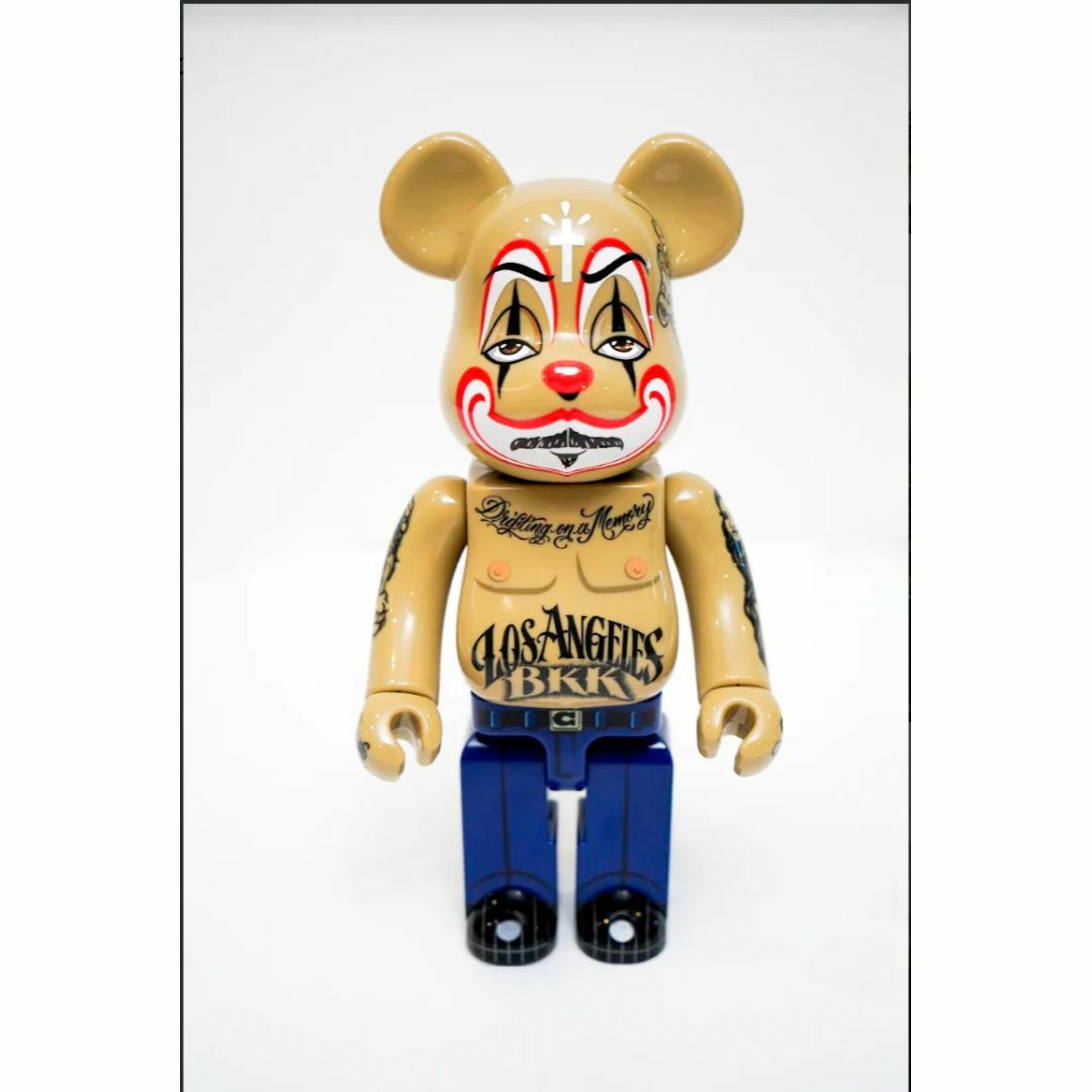 BE@RBRICK(ベアブリック)のMR CARTOON BE@RBRICK 100% BLOCK FIGURE 熊 エンタメ/ホビーのおもちゃ/ぬいぐるみ(その他)の商品写真