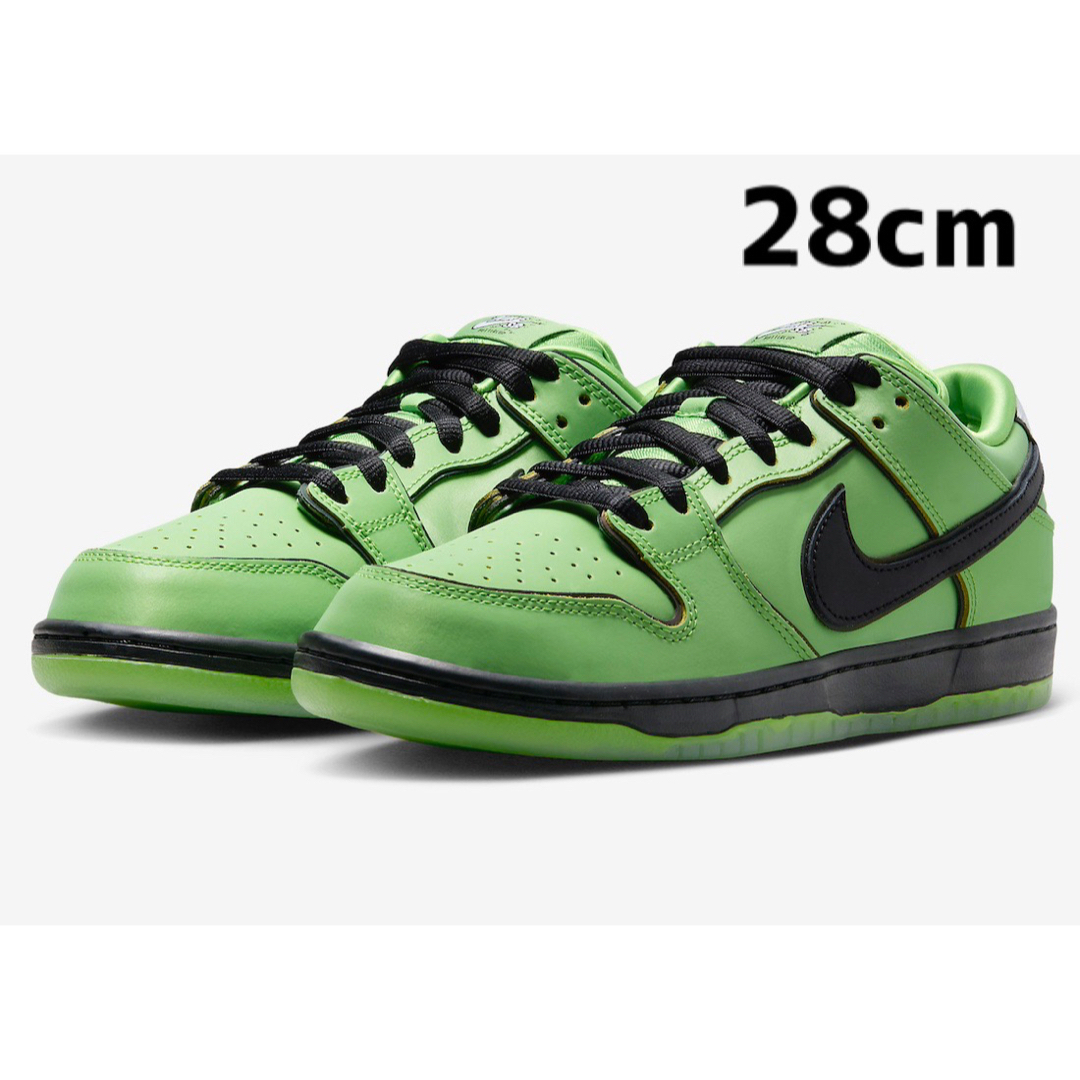 スニーカーNIKE SB DUNK powerpuff girls "Buttercup"