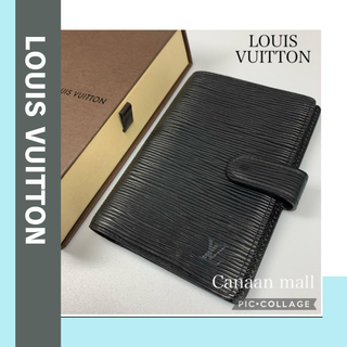 ヴィトン(LOUIS VUITTON) 手帳(メンズ)（ブラック/黒色系）の通販 200