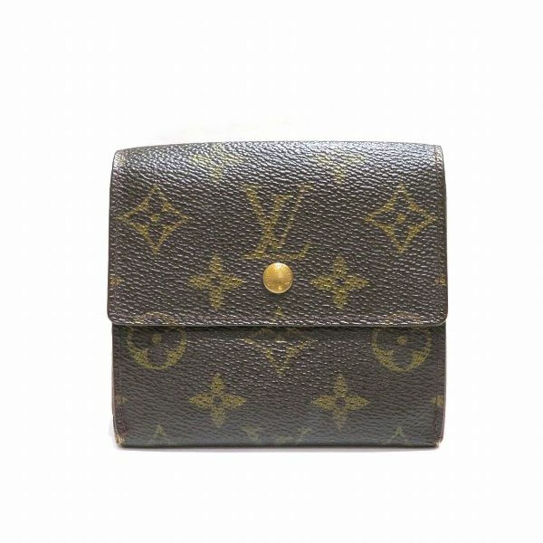 ルイヴィトン Louis Vuitton モノグラム ポルトモネ ビエ カルトクレディ M61652 2つ折り財布 ユニセックス 送料無料 【あす楽】擦れ剥がれ有り金具の状態