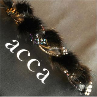 acca - アッカacca 限定品♡ラグジュアリー♡ミンク&クリスタル♡豪華