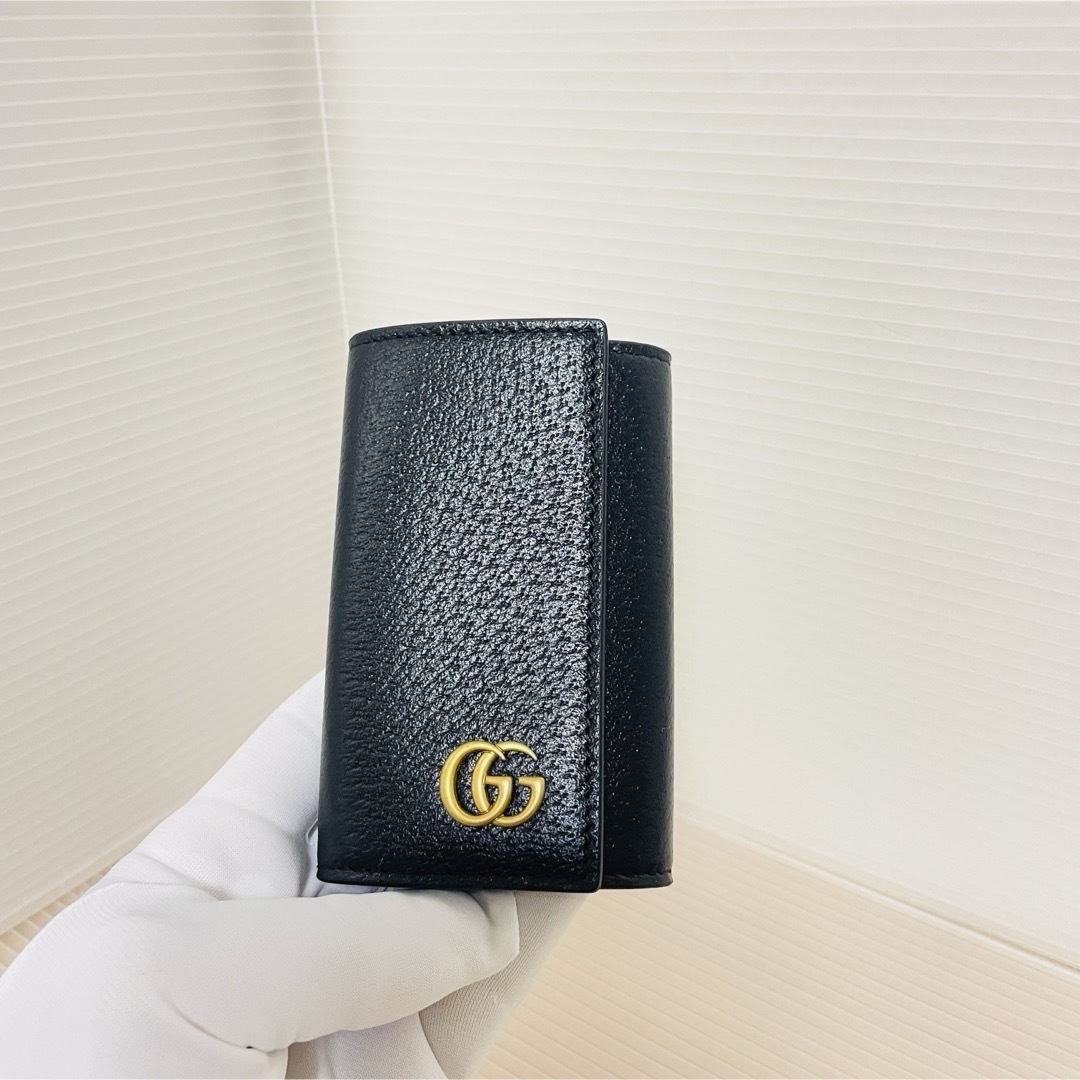 新品未使用】Gucci グッチ GGマーモント キーケース 新品未使用】Gucci グッチ GGマーモント キーケース