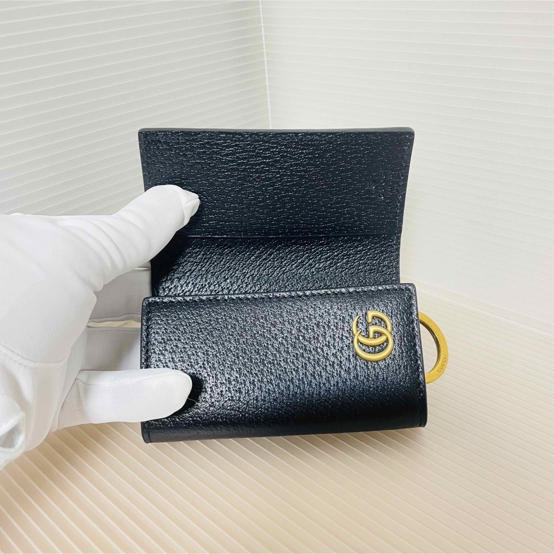 新品未使用】Gucci グッチ GGマーモント キーケース 新品未使用】Gucci グッチ GGマーモント キーケース